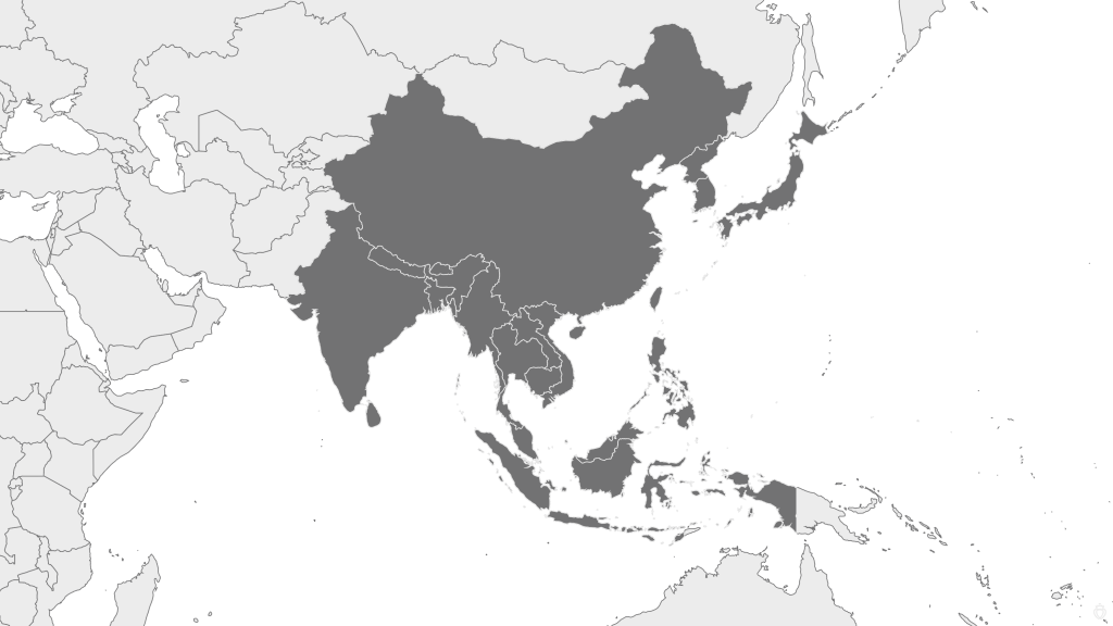Map of Asia