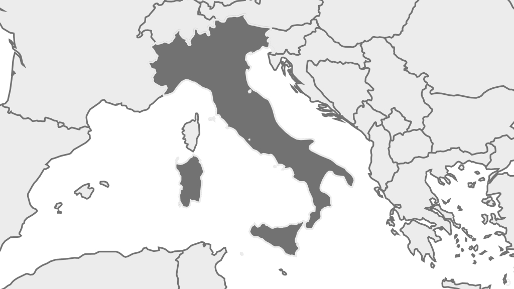 Map of Italy